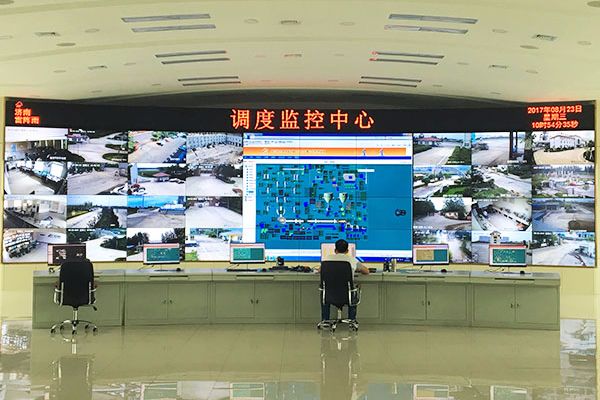 山水集團監控中心-46寸1.7mm拼接屏
