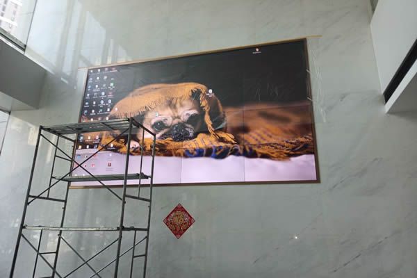 濟南市廣電大夏 - 大廳展示屏