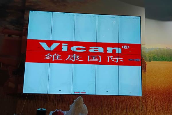 禹城市農業展館 - 2*5液晶拼接屏