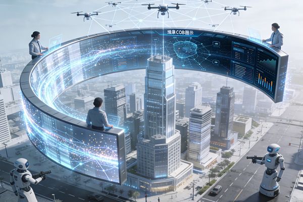 安防產業數字化升級，維康COB顯示屏筑牢智慧安防視覺防線