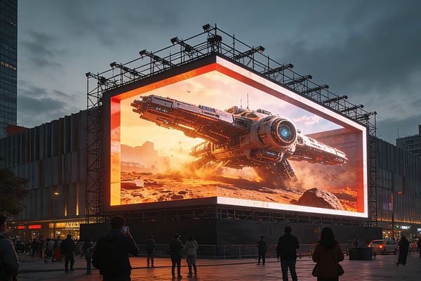 爆款裸眼3D背后：維康國際LED顯示屏技術打造城市網紅新地標