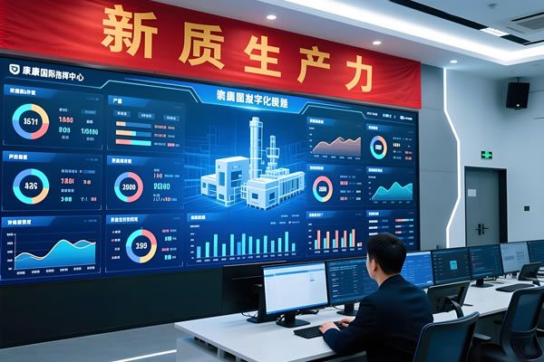 開工大吉！維康國際以“新質生產力”助推企業數字化開局，LED顯示屏成復工復產“加速器”