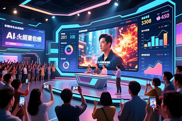 AI短劇爆火全民追捧！LED顯示屏重構(gòu)虛擬演播，維康國(guó)際引領(lǐng)內(nèi)容生產(chǎn)新變革