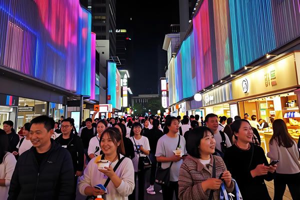 夜游經濟持續火爆！LED 顯示屏點亮沉浸式場景，維康國際賦能景區 24 小時不打烊