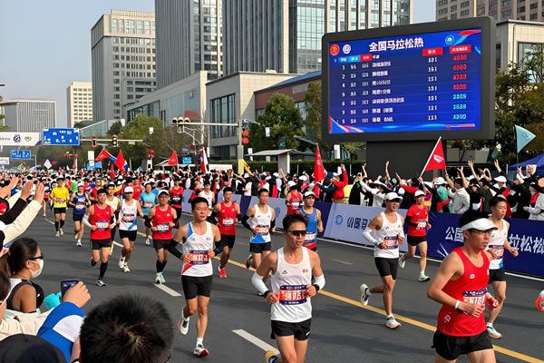 馬拉松熱”席卷全國(guó)！LED顯示屏筑牢賽事生命線，維康國(guó)際助力城市體育煥新