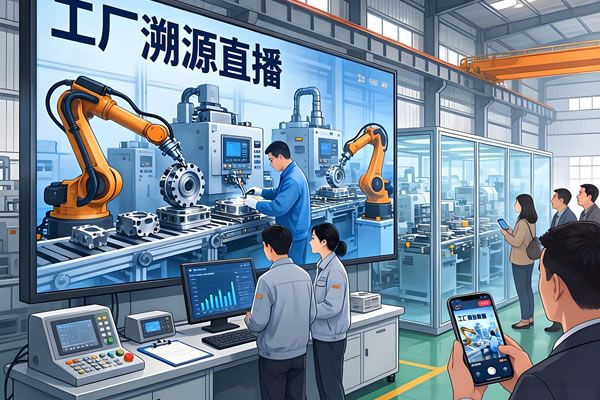 “工廠溯源直播”成風(fēng)口！LED顯示屏重構(gòu)生產(chǎn)營(yíng)銷鏈路，維康國(guó)際助力制造企業(yè)破圈