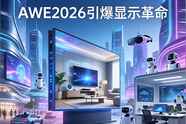 AWE2026 引爆顯示革命！維康國(guó)際 LED 顯示屏如何重塑全球智慧生活新生態(tài)？
