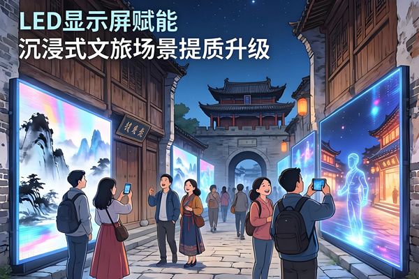 2026文旅融合新風口！LED顯示屏賦能沉浸式文旅場景提質升級