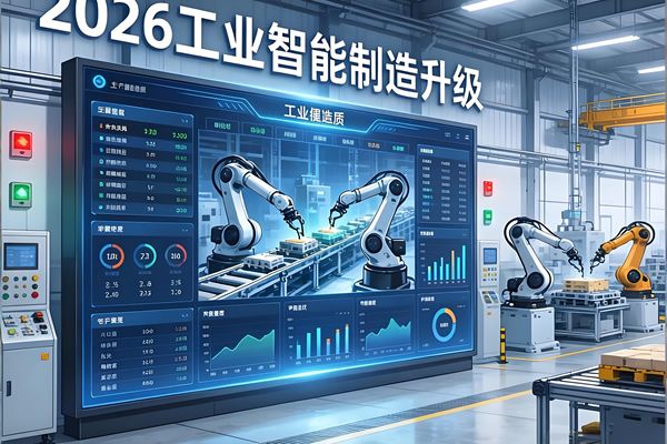 工業智能制造升級！LED顯示屏助力生產管控數字化提質