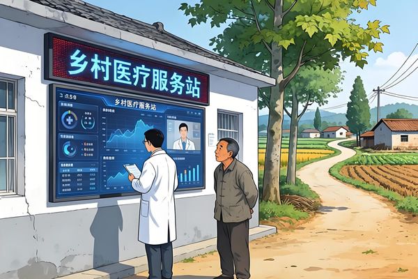 鄉村振興縱深推進！LED顯示屏賦能鄉村數字化建設提質增效