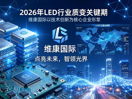 2026年LED行業質變關鍵期 維康國際以技術創新引領發展