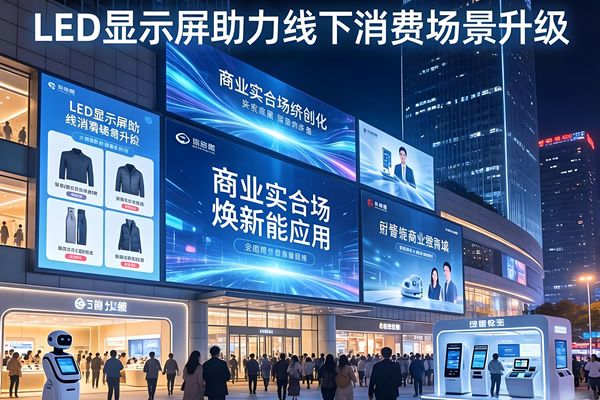 深耕商業顯示賽道 LED顯示屏助力線下消費場景升級