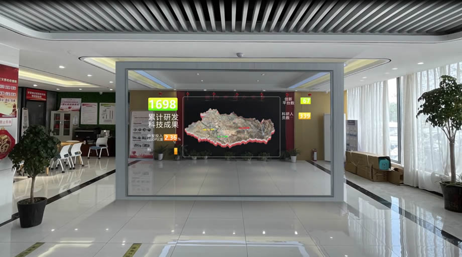 LED透明屏